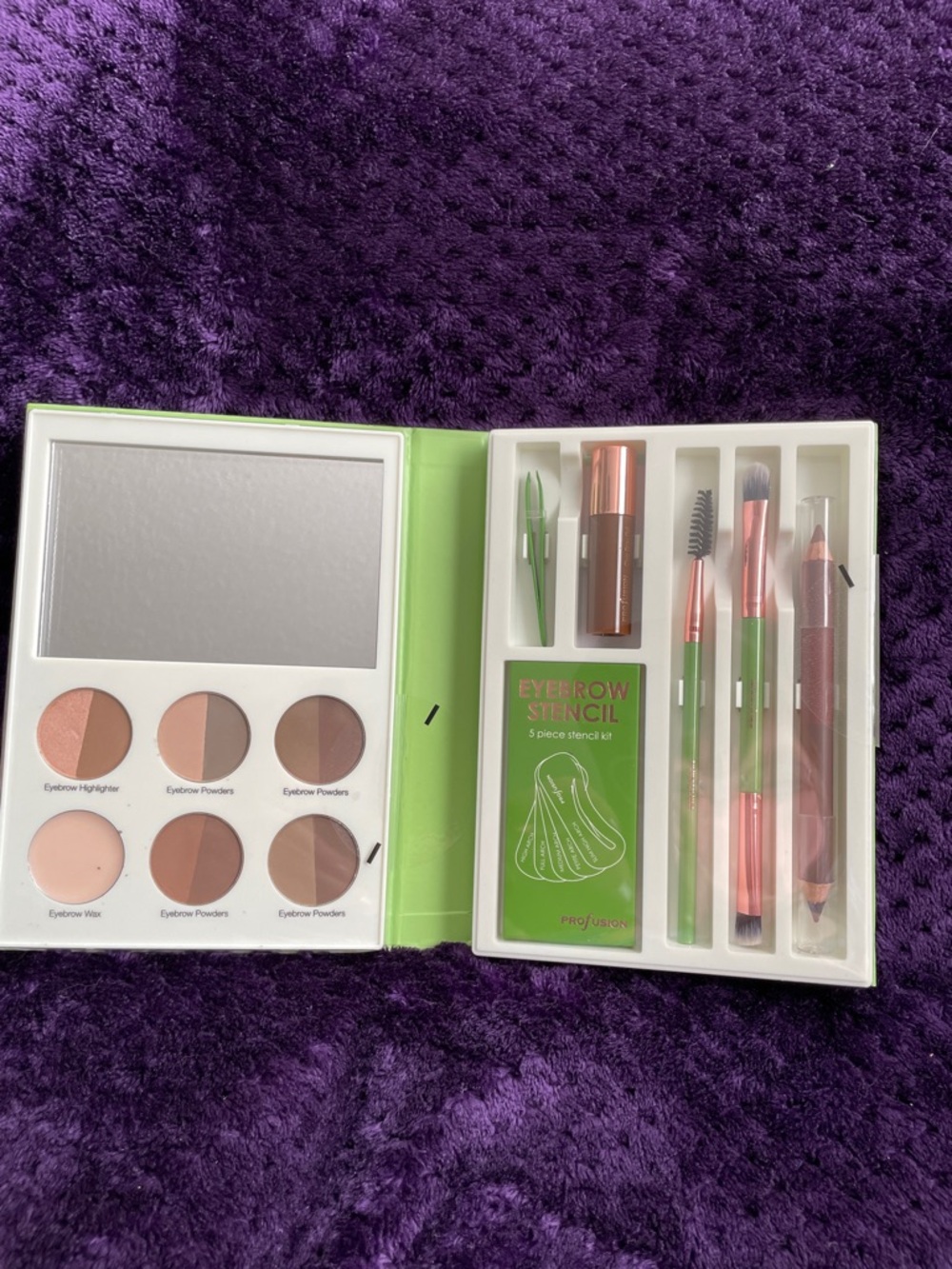 Profusion Brows Complete Kit - Trendy Beauty Eyeshadow NEW - Picture 5 of 8